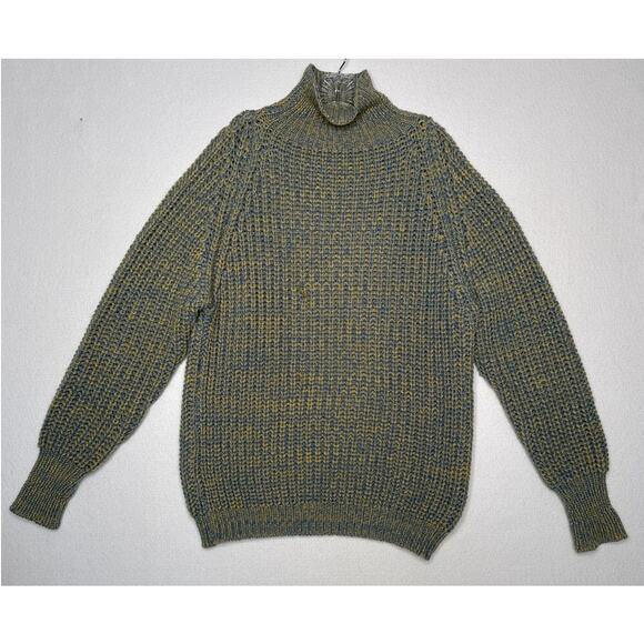 Vintage B. Forman Co. Made in England 100% Wool Chunky Knit Sweater L - Picture 12 of 16